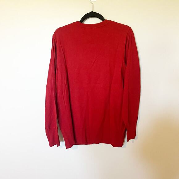 Universal standard red‎ crewneck sweater women’s XL/ 1X new with tags - Picture 2 of 9
